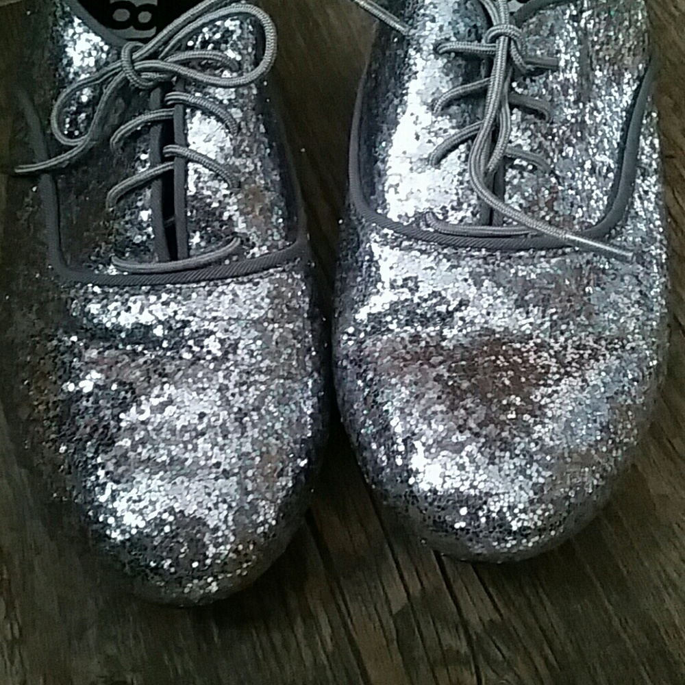 Glittered  flats - Picture 2 of 8